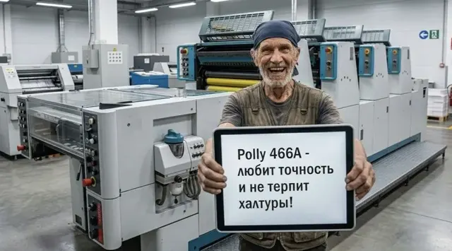 Печатная машина Polly 466А