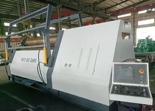 Четырёхвалковый листогибочный станок SHENCHONG W12