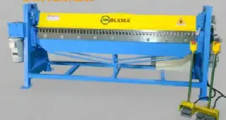 Пневматический электромагнитный гибочный станок