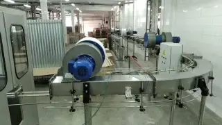 Линия фасовки газированных напитков формат 0,5-1,0-1