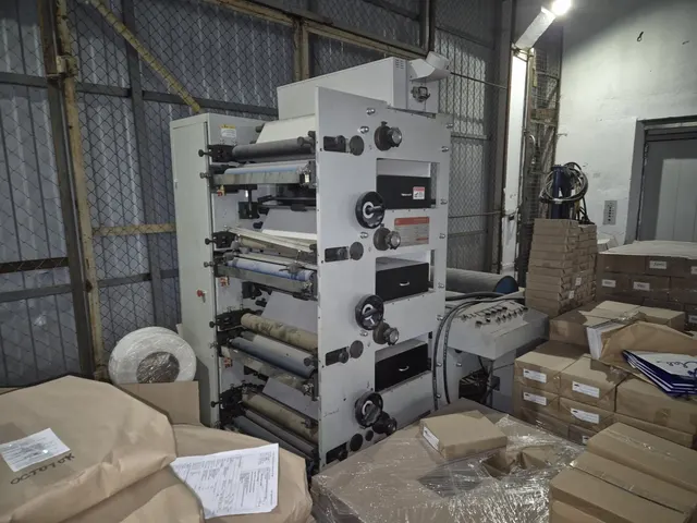 Флексографская машина SLT-RI4650, 4 секции