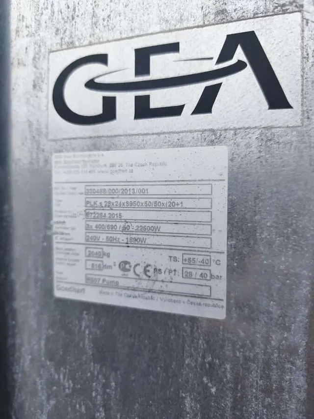 Промышленный воздухоохладитель GEA Goedhart PLK.s