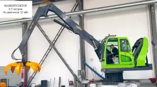 Перегружатель стационарный для сортировки ТКО, мусора, металлолома ZX-12500
