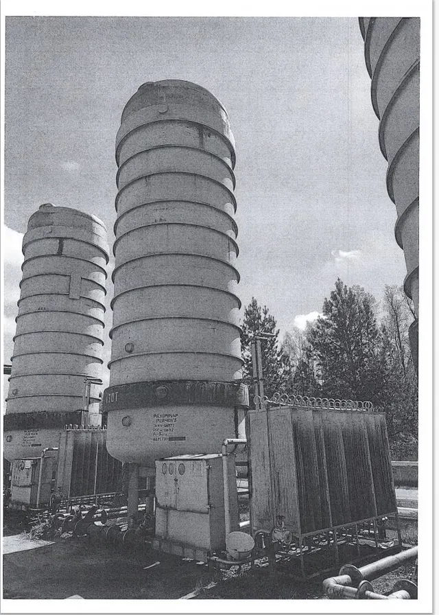 Система хранения и выдачи криогенных продуктов Сх-60/0,5 1986 г.