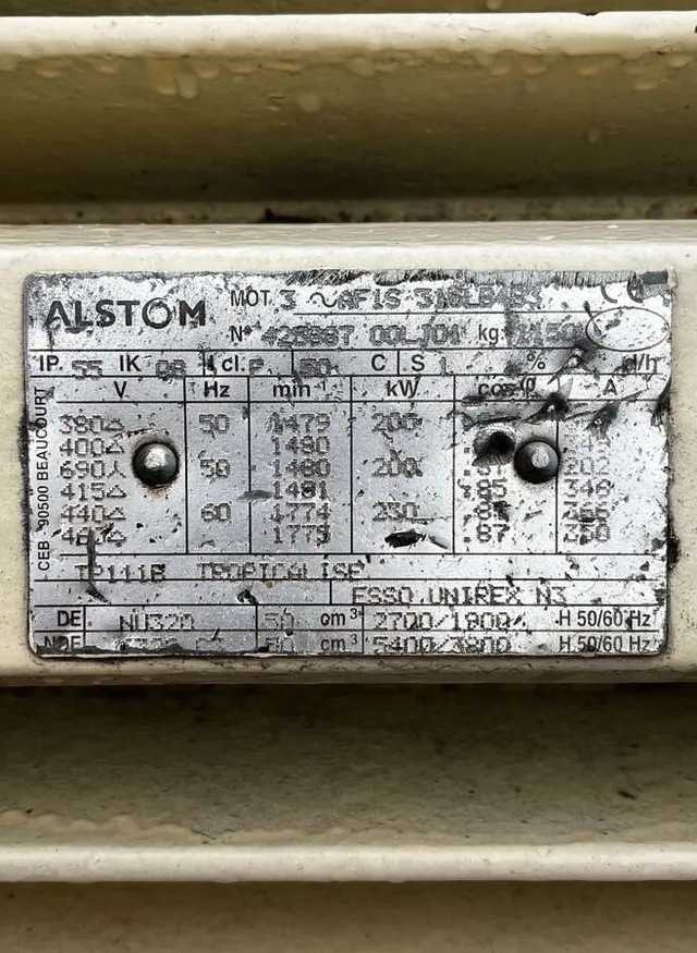 Электродвигатель Aistom 200 кВт