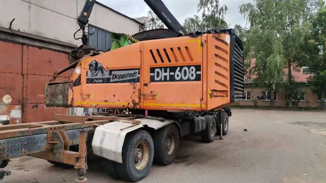 Дробилка древесных отходов Doppstadt DH 608