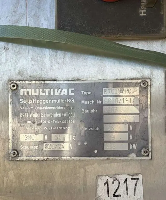 Термоформер Multivac R7000
