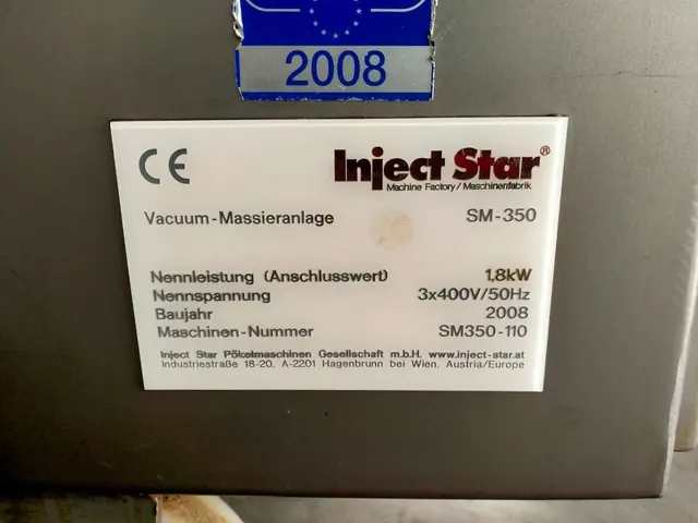 Мясомассажер вакуумный Inject Star SM-350