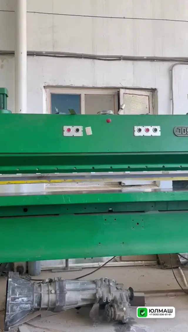 Гильотинные ножницы для шпона JOSTING