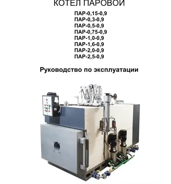 Паровой котел ПАР 1,0