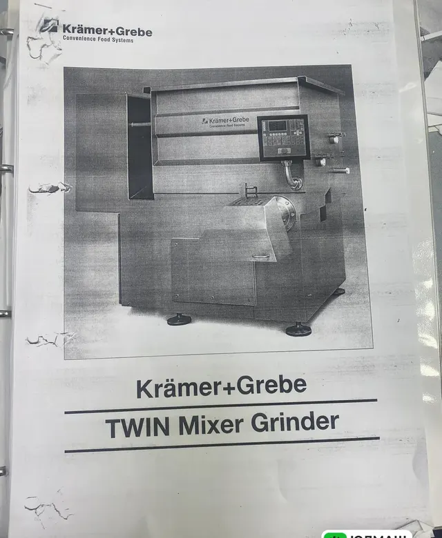 Измельчитель-смеситель KRAMER+GREBE TMG 2200/280