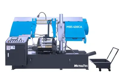 MetalTec MBS 430 СА автоматический колонный ленточнопильный станок