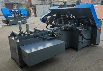 MetalTec BS 300 ZA автоматический колонный ленточнопильный станок