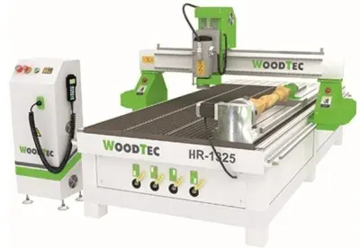Фрезерно-гравировальный станок с ЧПУ с токарной осью WoodTec HR 1325