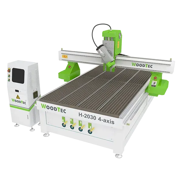 Фрезерно-гравировальный станок с ЧПУ WoodTec H 2030 4-axis