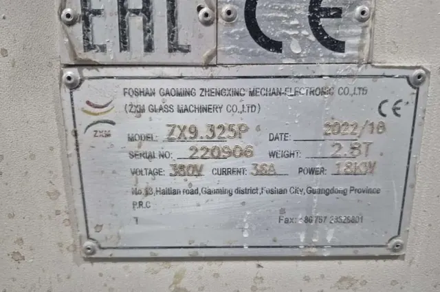 Кромкообрабатывающий станок для стекла ZXM ZX9.323