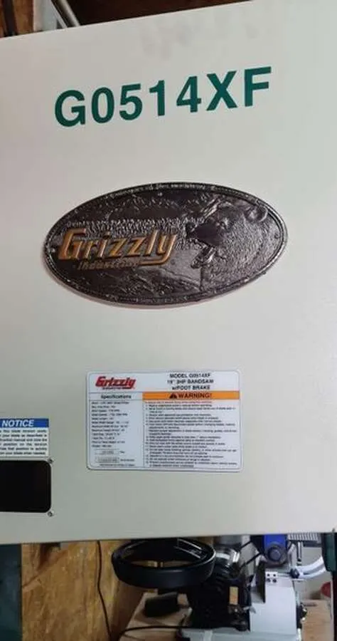 Ленточная пила с ножным тормозом Grizzly