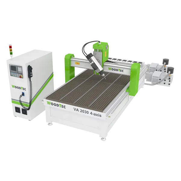 Фрезерно-гравировальный станок с чпу WoodTec VA 2030 4-axis