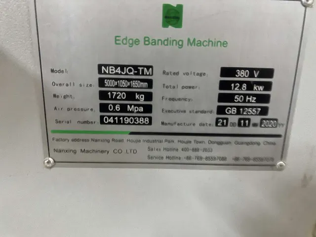 Станок кромкооблицовочный Nanxing NB4JQ-TM