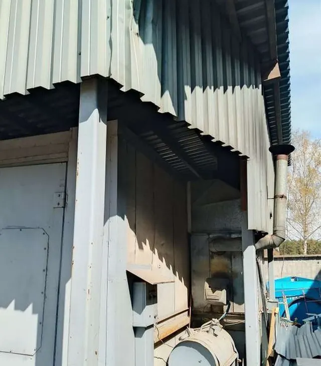 Окрасочна сушильная камера 6x4 без навеса