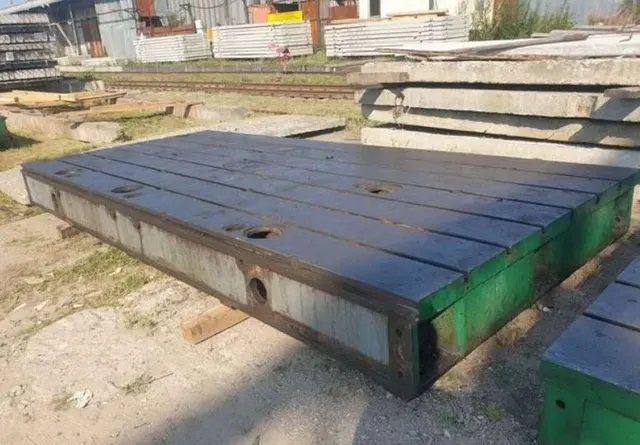 Плита чугунная монтажная, сварочная 4000х3300х400
