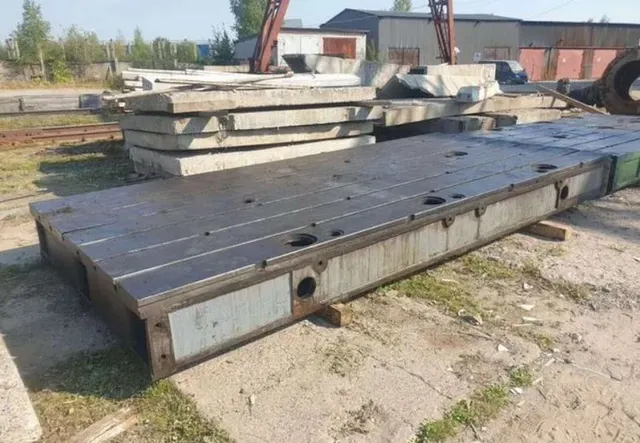 Плита чугунная монтажная, сварочная 4000х3300х400