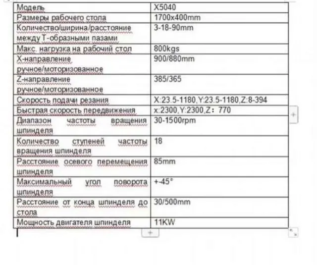 Станок вертикально-фрезерный консольный Х5040