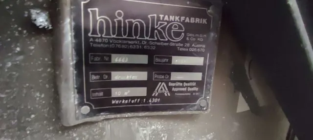 Диссольвер вертикальный Hinke 1991 г.в.