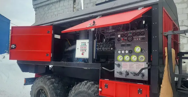 Передвижная компрессорная станция ПКС 8/101