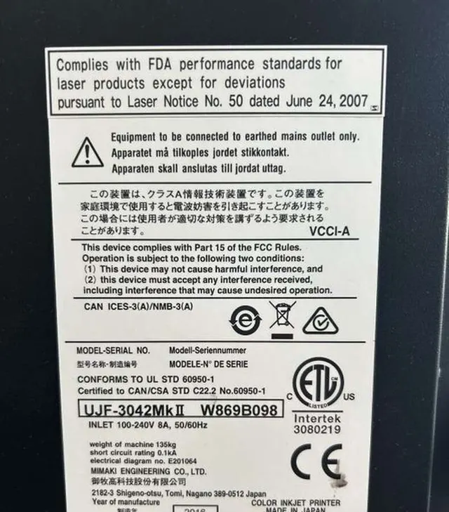 УФ принтер Mimaki UJF-3042 MKII