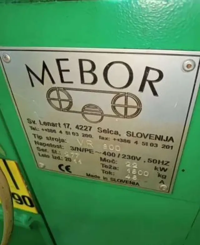 Станок кромкообрезной Mebor VR 800
