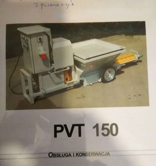 Штукатурная станция Kaleta-150 Польша