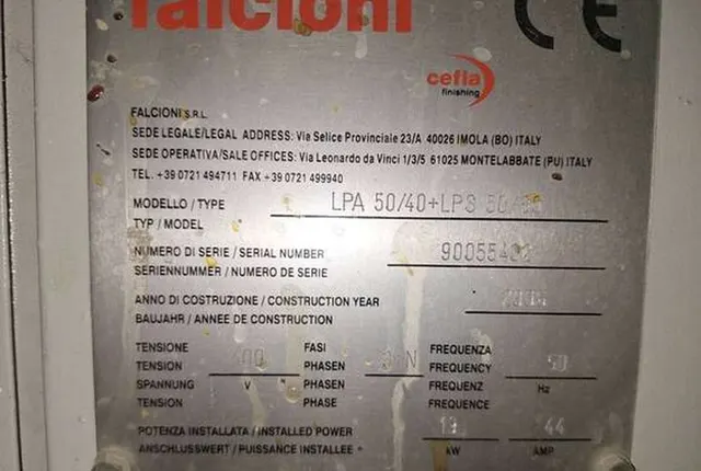 Камера покрасочная Cefla LPA 50/40 + LPS 50/80