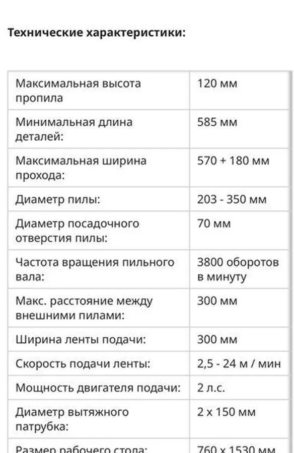 Многопильный станок Cosmec SM 300