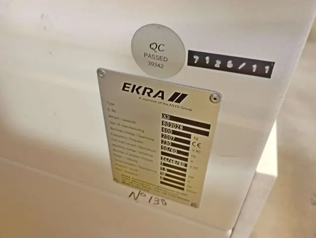 Линейчатый трафаретный принтер Ekra X3 2007г.в.