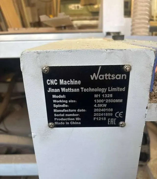 Фрезерный станок Wattsan 1300*2500 с ЧПУ 2024г.в.