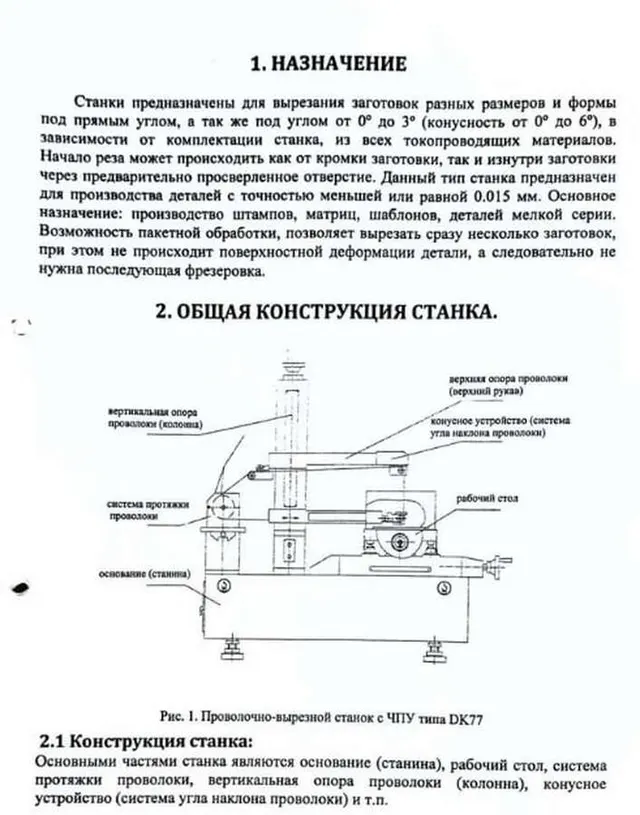 Электроэрозионный станок DK7745 LWS