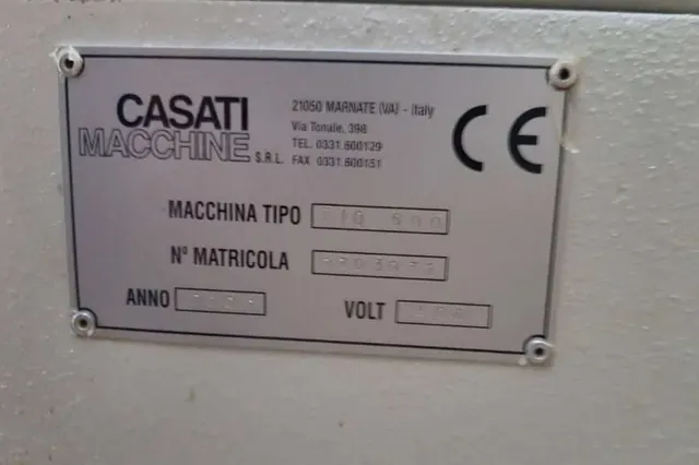 Гидравлическая гильотина для шпона casati GOH2650