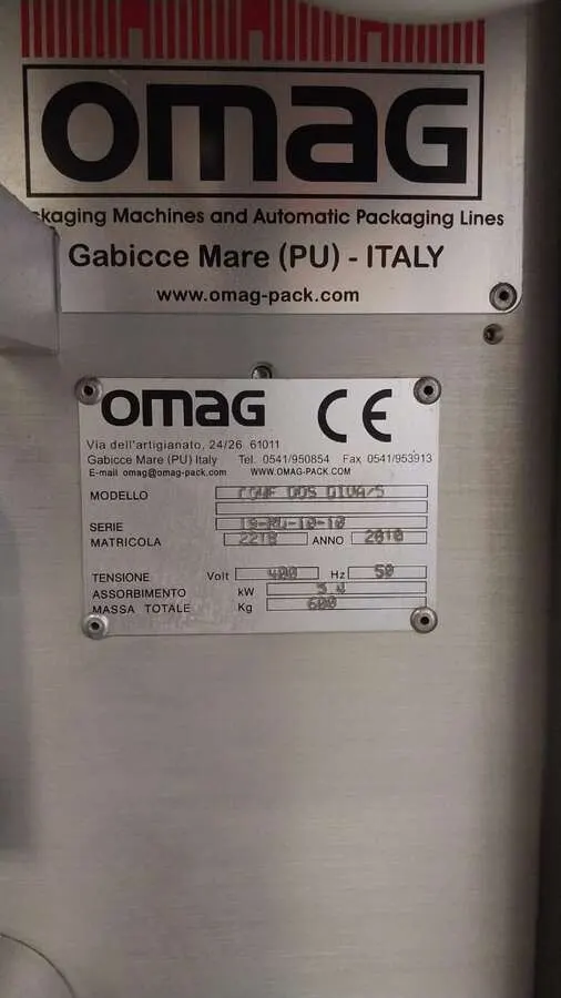 Машина для фасовки сыпучих материалов OMAG Италия