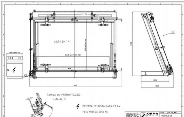 Вайма для сборки окон Futura 35/25 CNC с ЧПУ