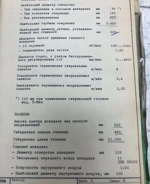Станок глубокого сверления и расточки GM & Knoll