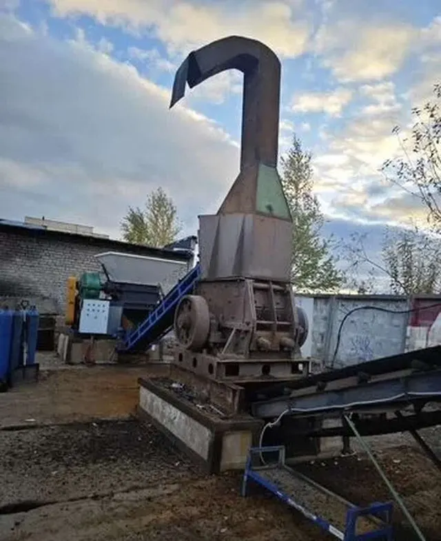 Линия для прессования стружки