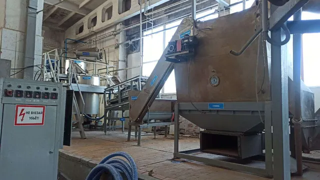 Линия производства казеина