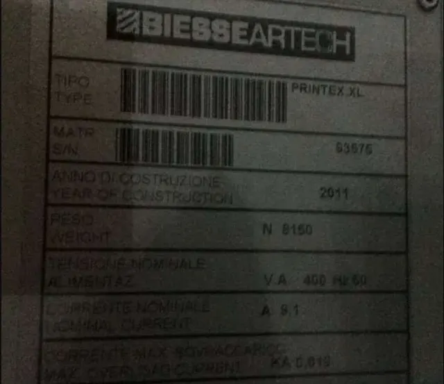 Присадочный станок Biesse Artech Printex XL с ЧПУ