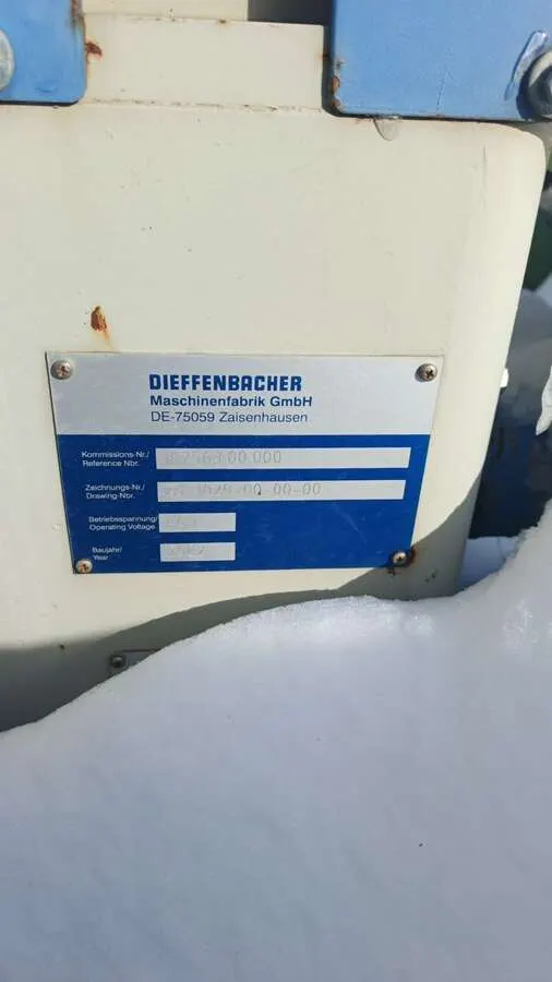 Линия сращивания автоматическая Dieffenbacher 2002