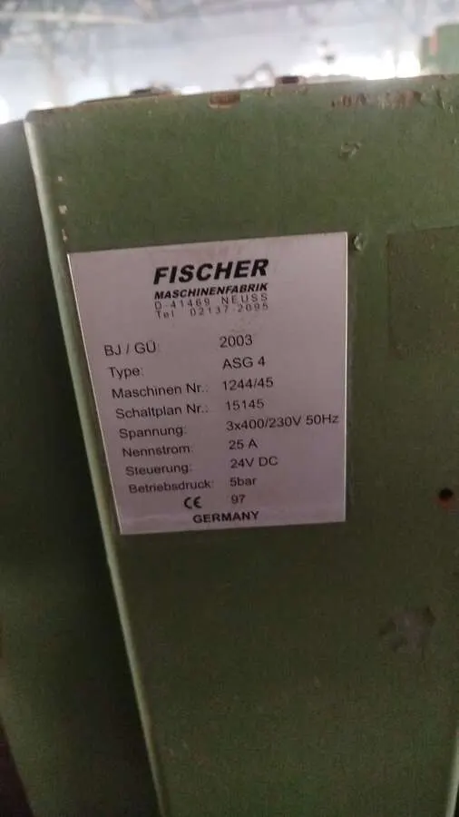 Линия автоматической упаковки Fischer ASG 4 2003г.