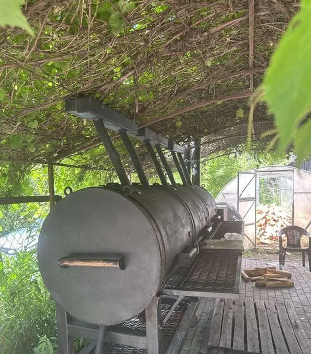 Смокер реверсивный Texas Smoker