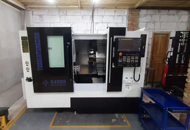 Токарный горизонтальный станок с ЧПУ FANUC C400K 2024г.в.