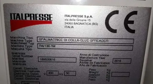 Клеенаносящий станок Italpresse R4-130