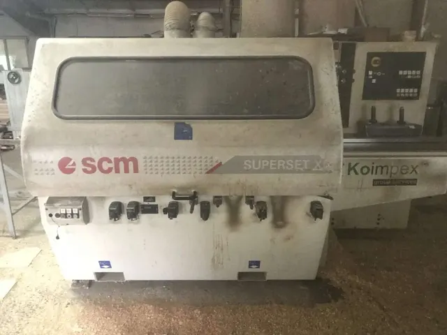 Четырехсторонний станок SCM Superset XL
